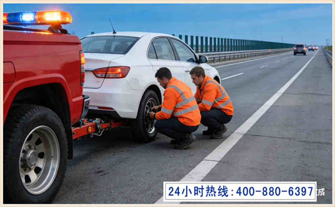 矿区道路救援